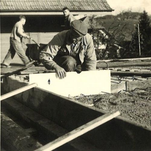 Bild Bauarbeiten von 1951